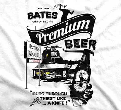 Thumbnail: Bates Motel Premium Beer design by Candywrap Design