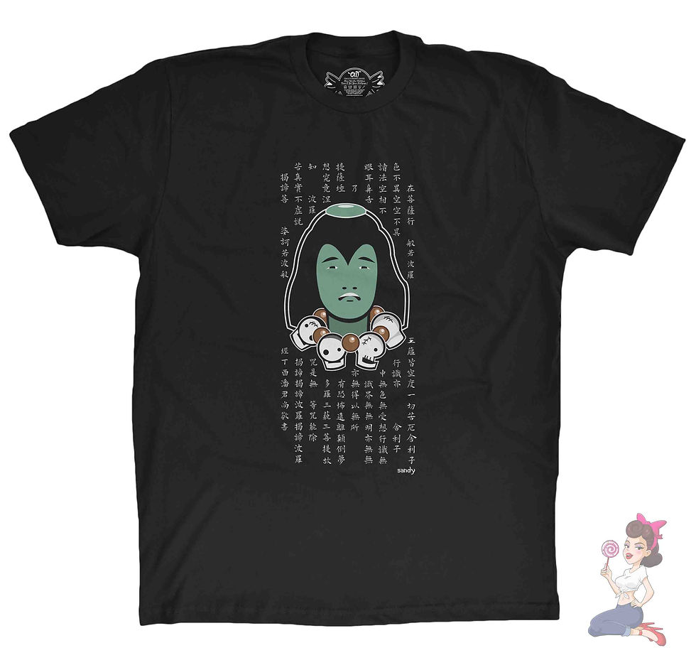 Monkey magic character sandy t-shirt