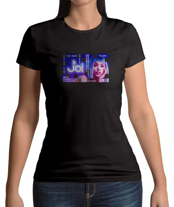 Thumbnail: Blade Runner Joi Women's Black t-shirt