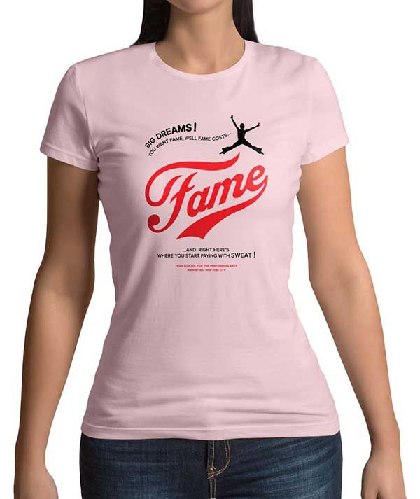 Thumbnail: Fame Big Dreams Women's white t-shirt