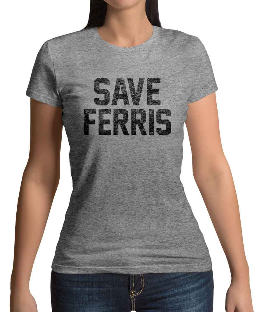 Thumbnail: Ferris Bueller's Day Off Save Ferris Women's Heather t-shirt