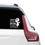Thumbnail: Edna Mode I Never Look Back Vinyl Decal rear car window Sticker