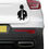 Thumbnail: Shaun Of The Dead Vinyl Decal rear car boot  Sticker