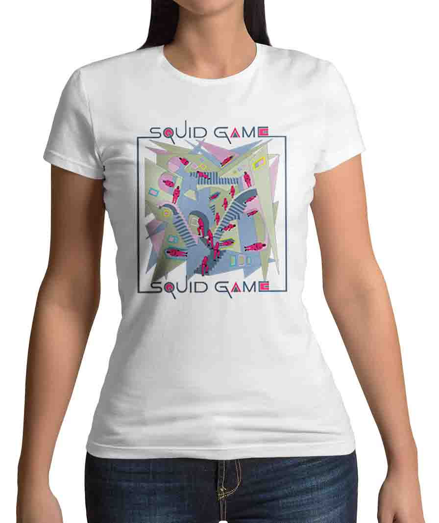 Thumbnail: Squid Game Women's White T-Shirt