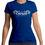 Thumbnail: Indiana Jones Club Obiwan Women's blue t-shirt