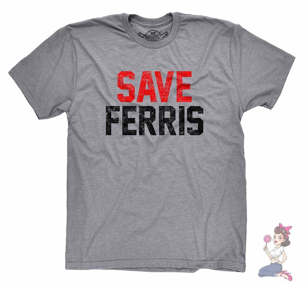 Ferris Bueller Day Off Save Ferris t-shirt