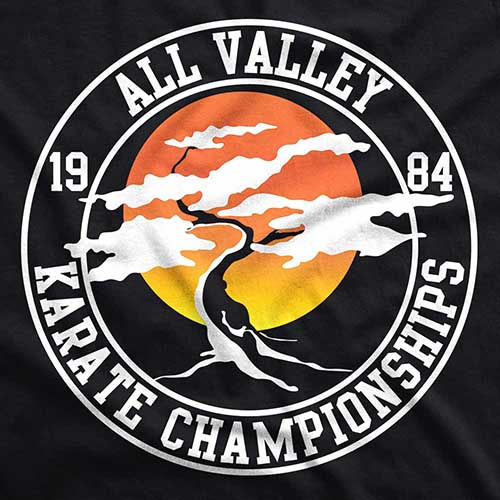 The Karate Kid All Valley Karate Championships design by Candywrap Design