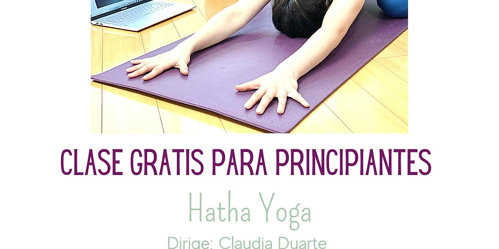 Yoga, clase gratis para principiantes