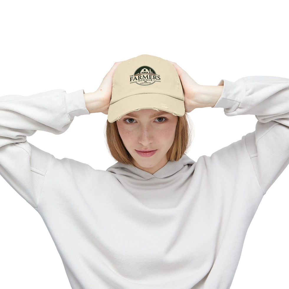 Thumbnail: Unisex Distressed Cap