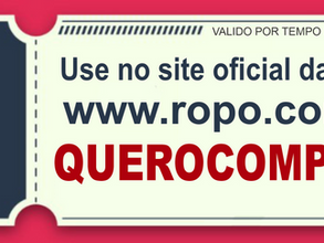 Cupom de desconto ROPO