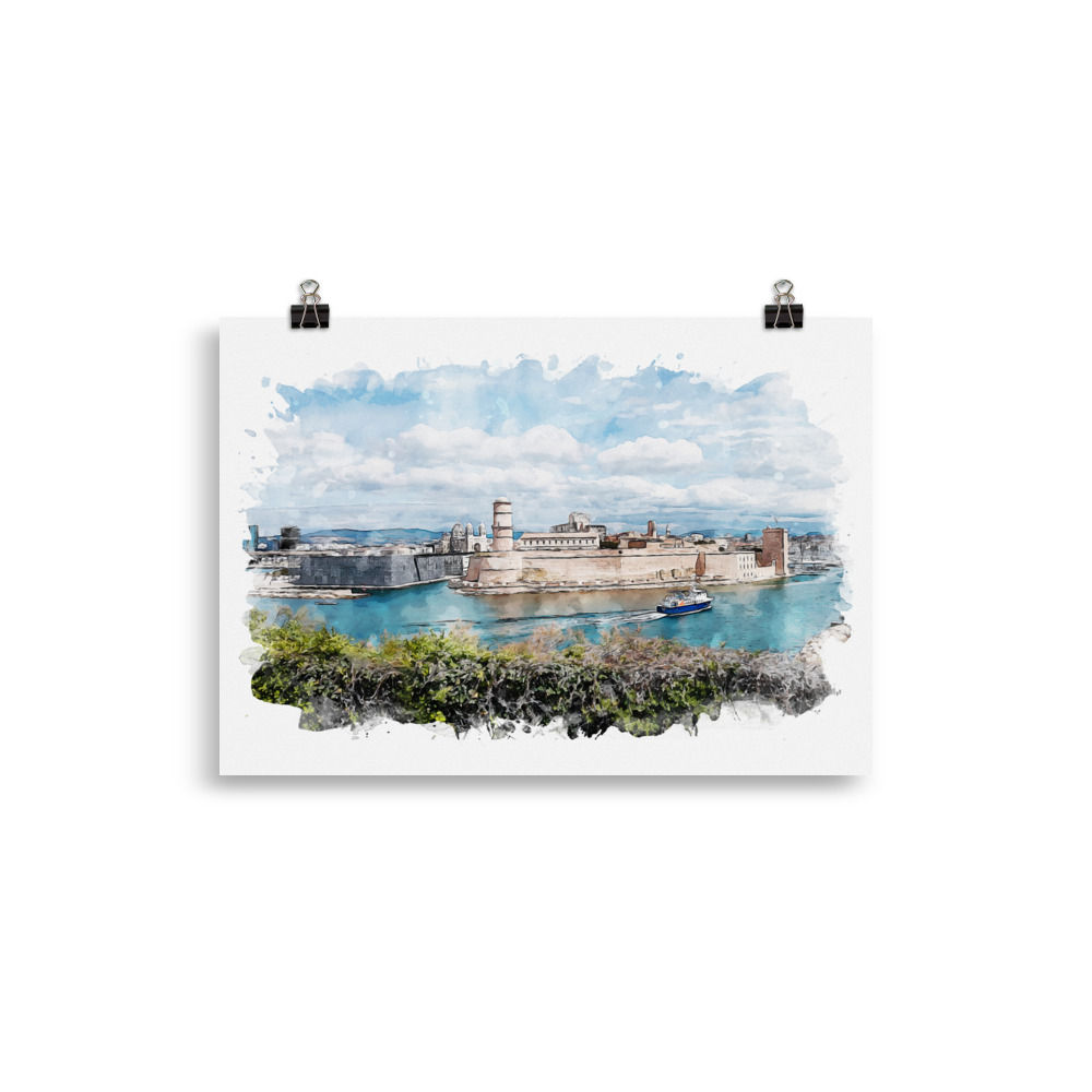 Poster - Fort Saint-Jean