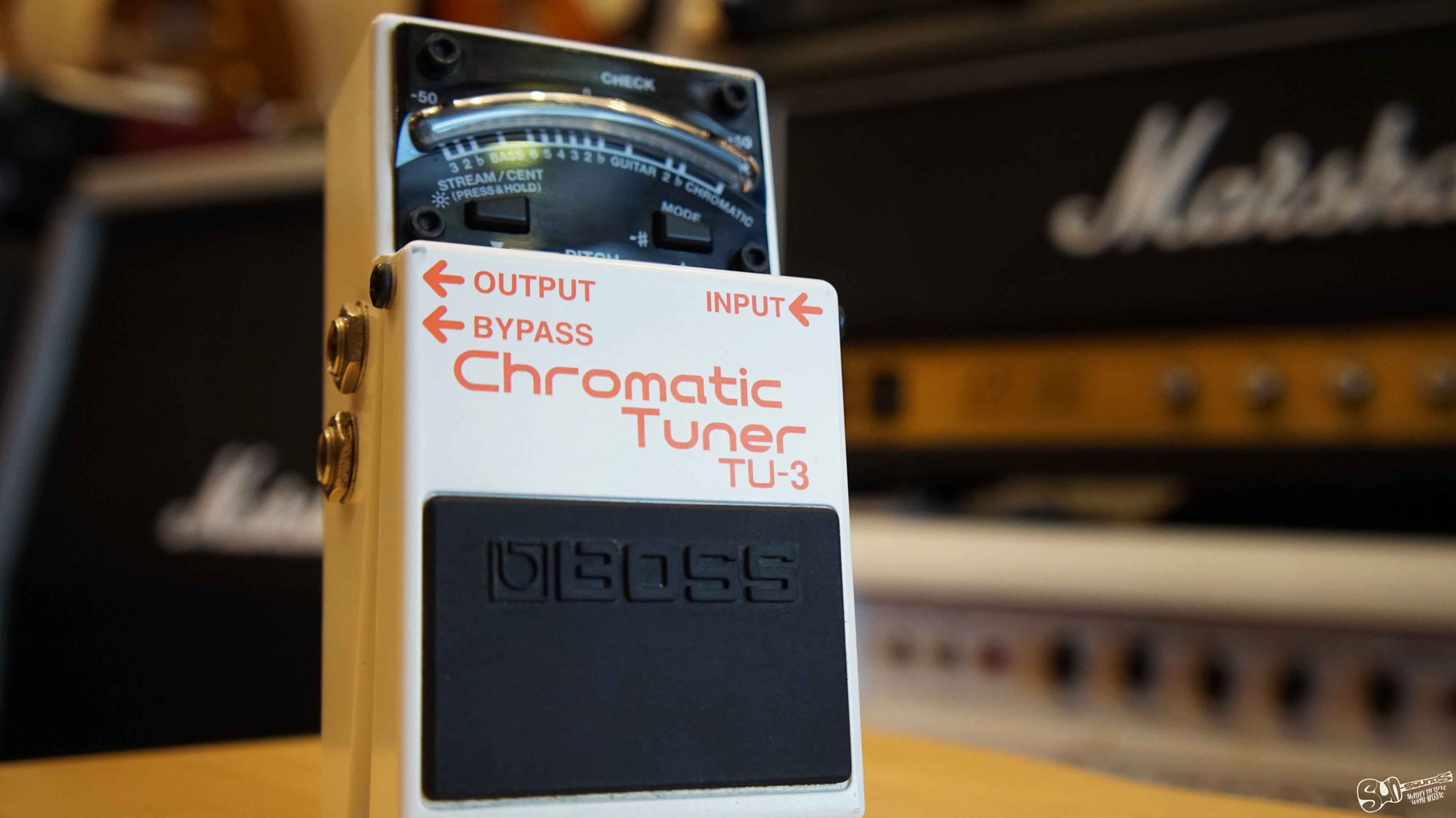 BOSS Chromatic Tuner | TU-3 | sun-sound