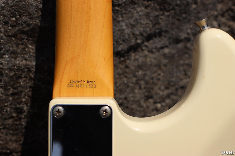Thumbnail: Fender guitars made in Japan in Europe