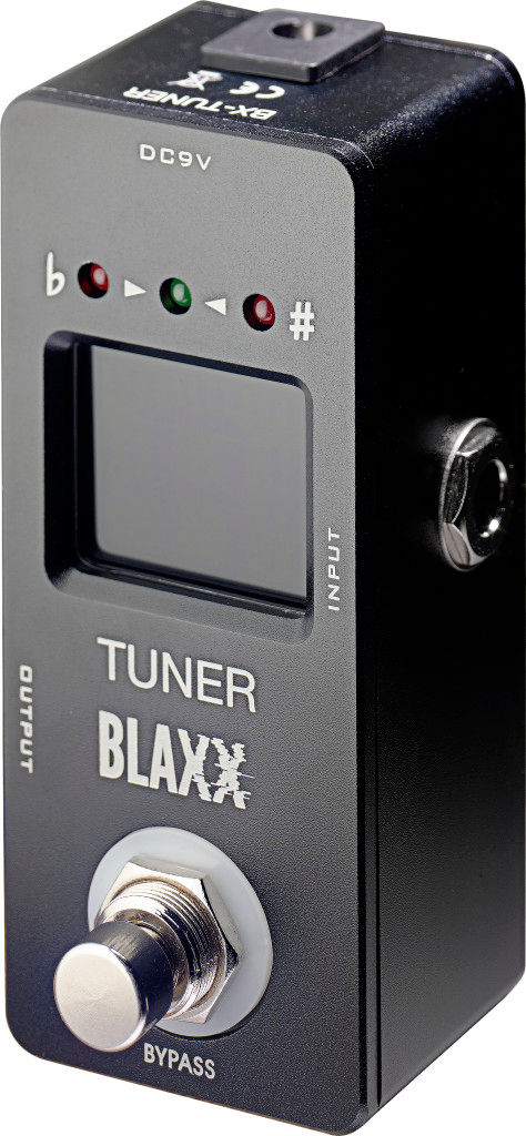Thumbnail: BLAXX auto-chromatic tuner pedal for guitar, bass and other music instruments