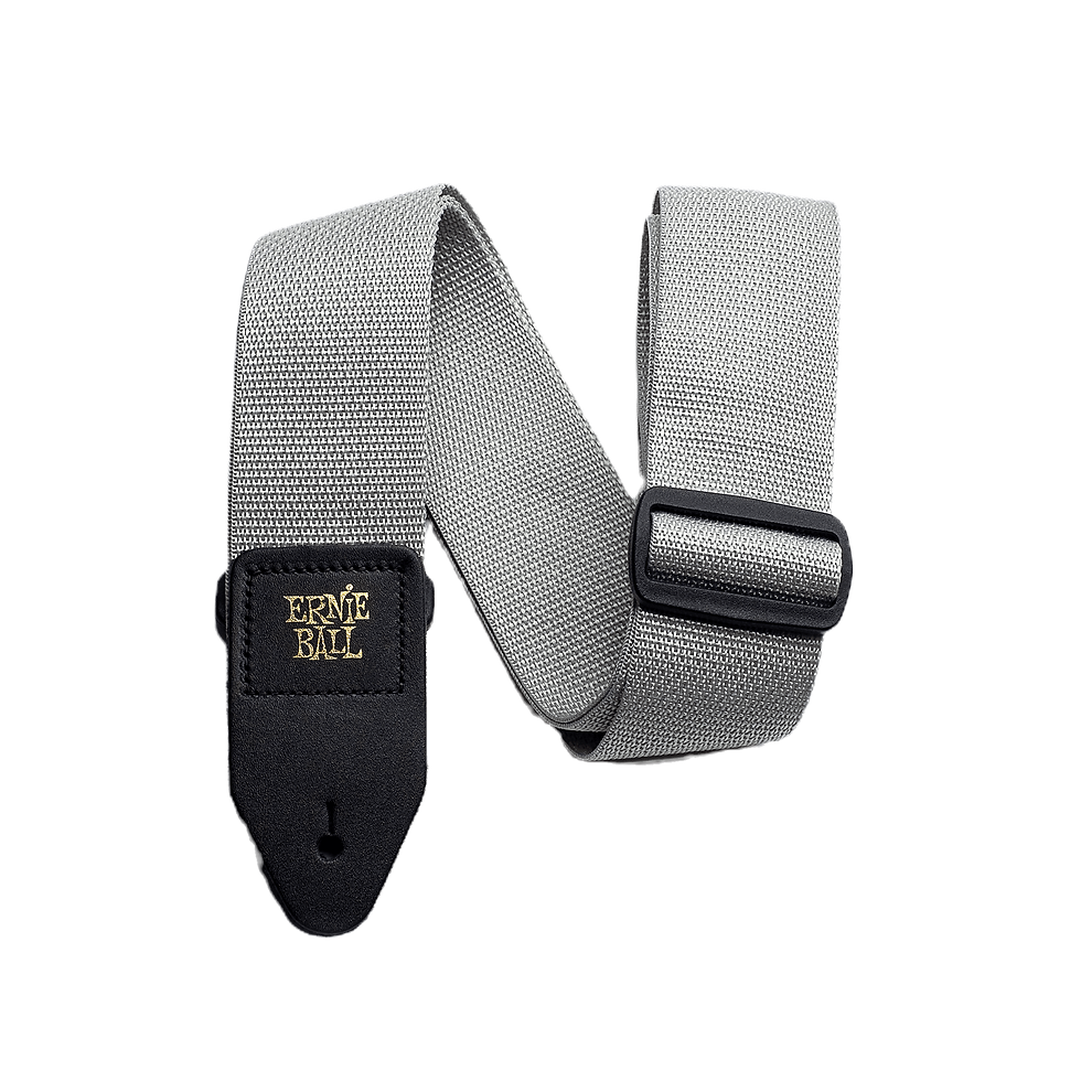 Ernie Ball Guitar/Bass Strap Grey | P04046