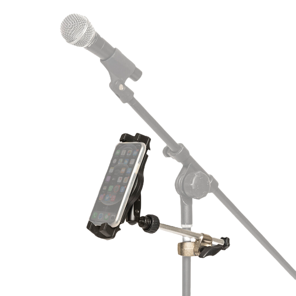 microphone tablet holder for singing