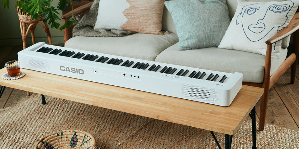 Thumbnail: Casio CDP-S110 | 88 Keyboard | White