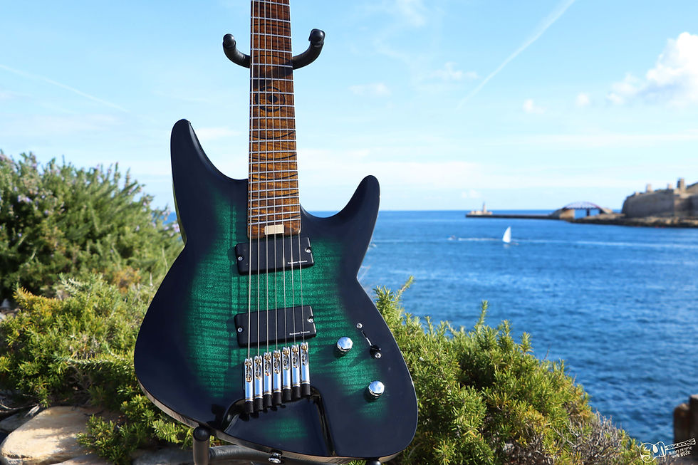 Thumbnail: 7 string electric guitar malta fen frets