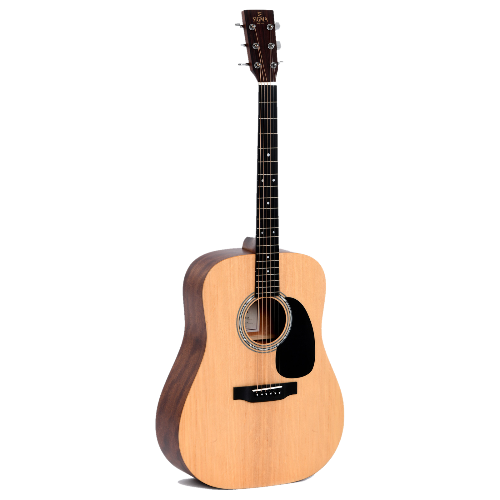 Sigma DM-ST acoustic guitar, front view