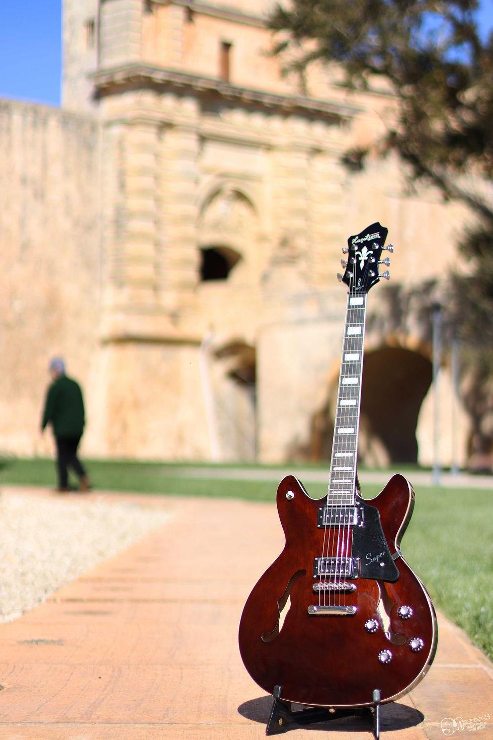 Thumbnail: Hagstrom Guitars | Super Viking Trans Brown | Justin York Signature