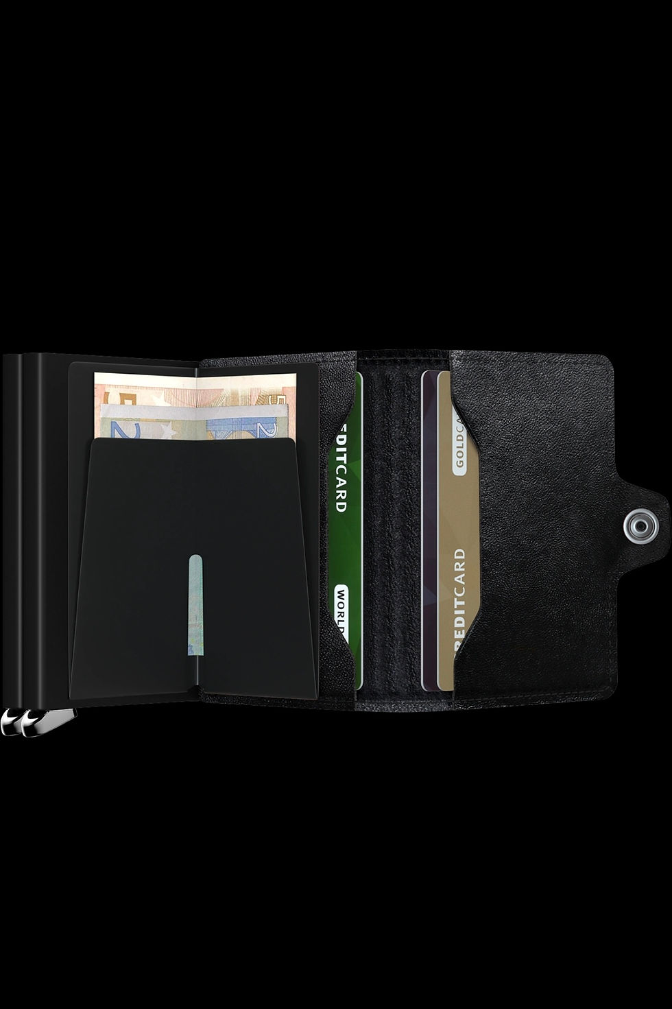 Thumbnail: TWINWALLET Emboss Lines Black