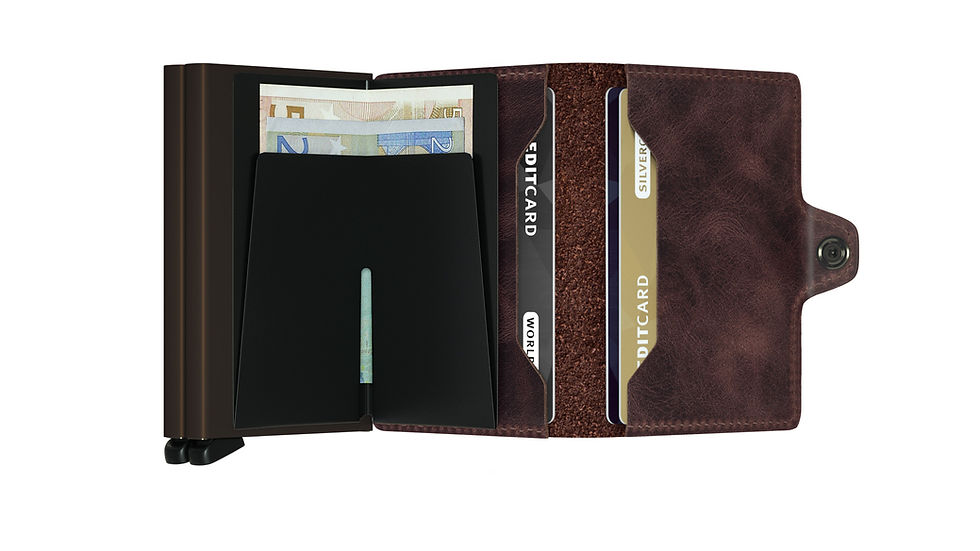 Thumbnail: SECRID Twinwallet Vintage Chocolate
