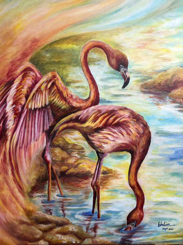 The Couple | Acrylic