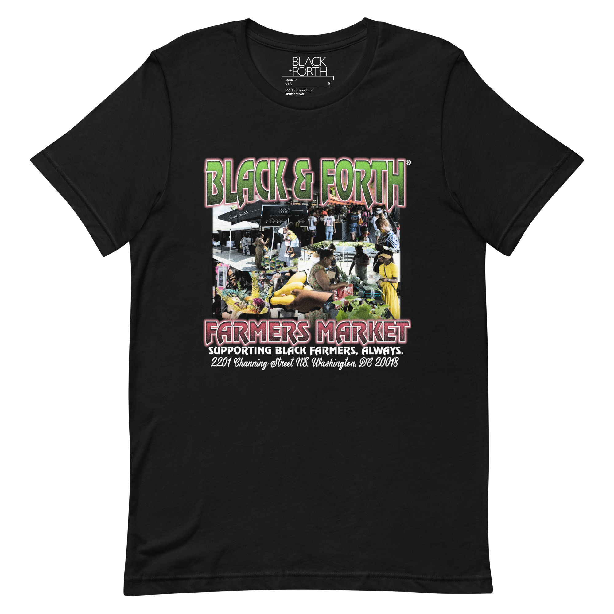 B + F Farmer's Market T-shirt