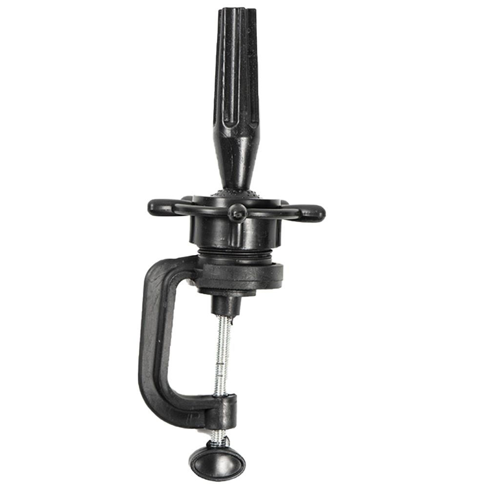 Mannequin Head Adjustable Desk Stand Holder (Black)