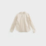 Cotton Satin Stand Collar Shirt