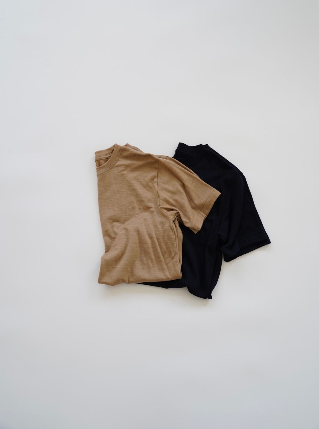 ウォッシャブルウールショートスリーブ