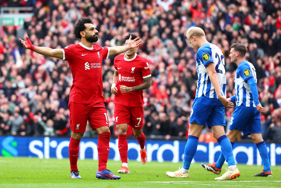 Mohamed Salah é a principal esperança de gols para o Liverpool