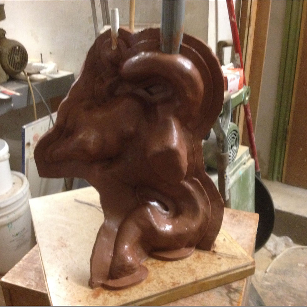 Mould Making - Clay Build Up