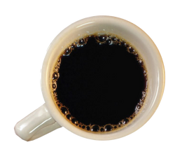 black coffee