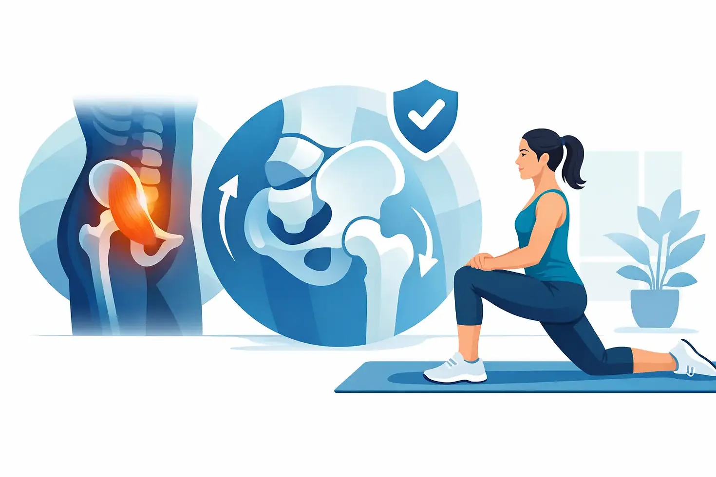 How to Reduce Hip Flexor Tightness Safely