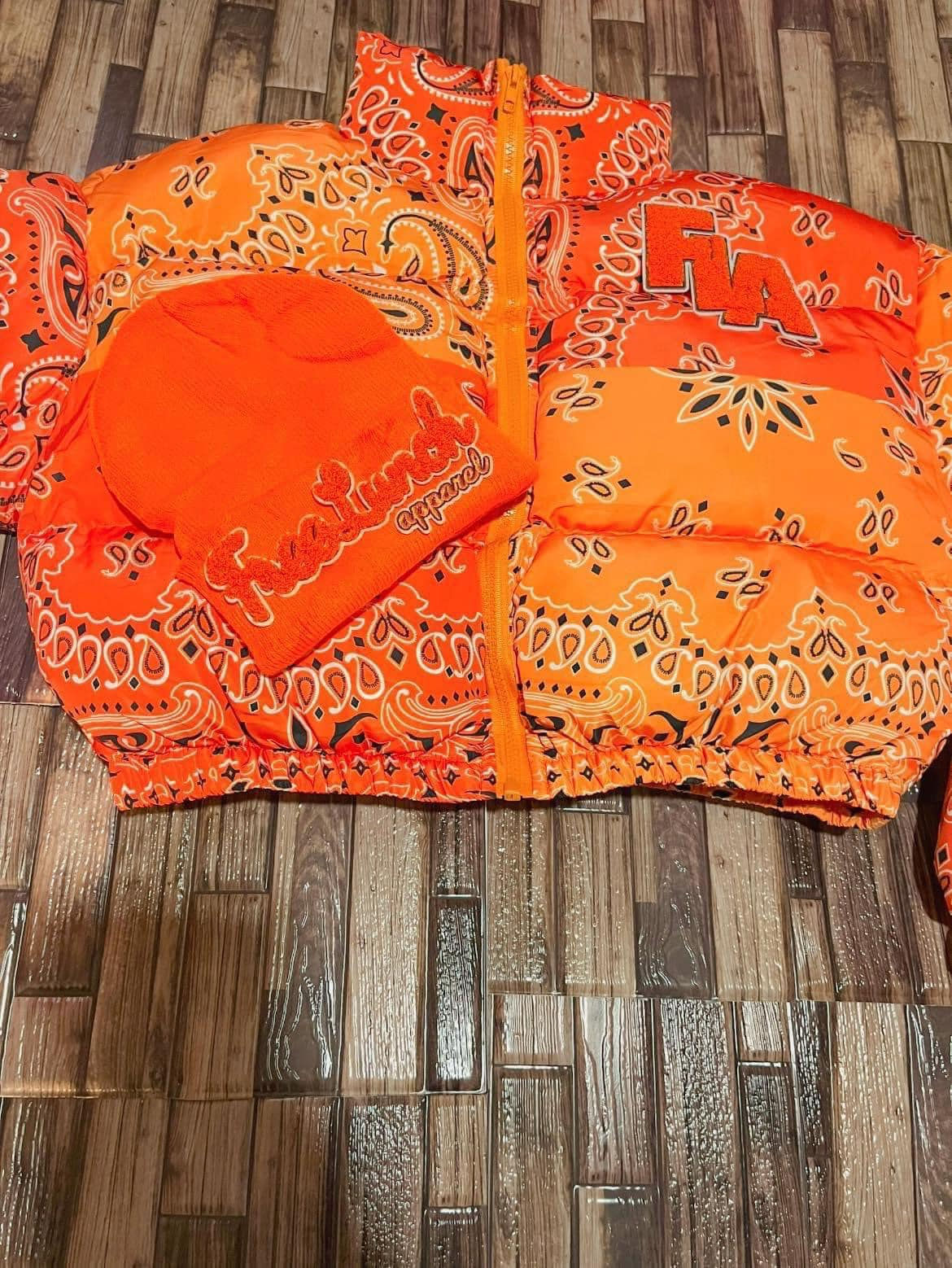 Bandana Bomber & Hat set 