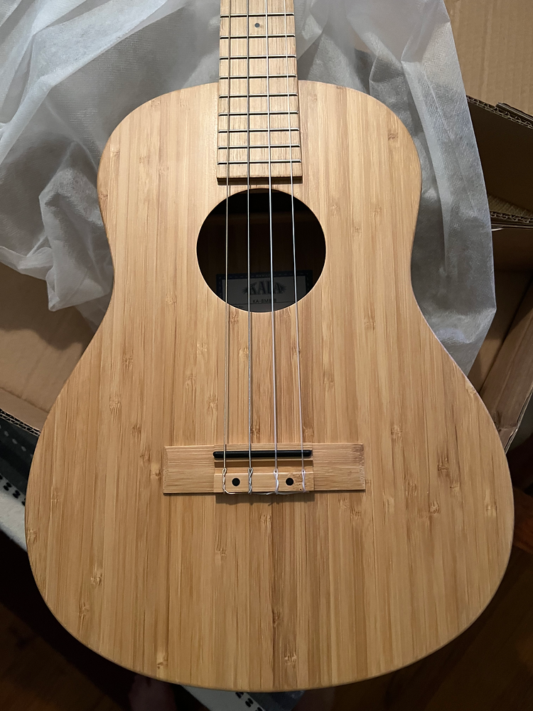 Gear Review The Kala Baritone Bamboo Ukulele