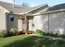 before photo from entry way remodel