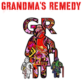 Grandma's Remedy Logo icon in red