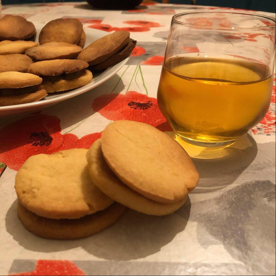 Sablés à la confiture de poire