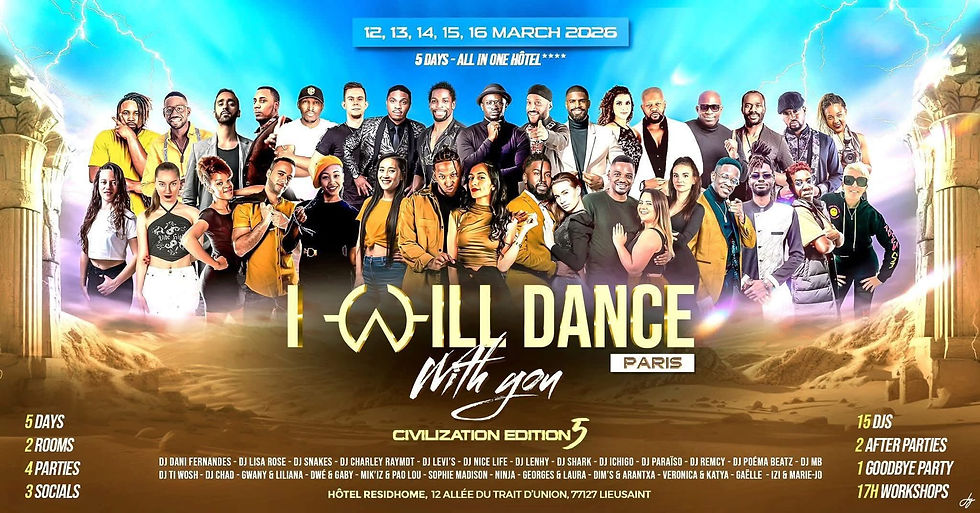 Festivals I Will  Dance With You avec promo spéciale saida