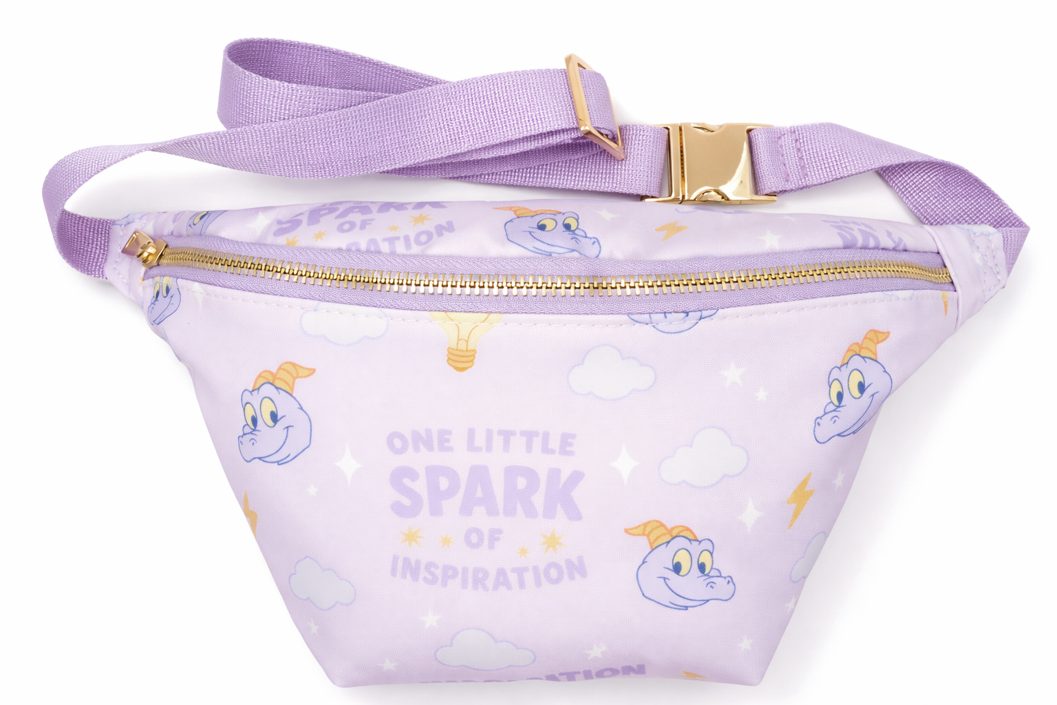 Figment Shoulder Bag - Purple DisneyBound Crossbody | EPCOT Belt Fanny Pack