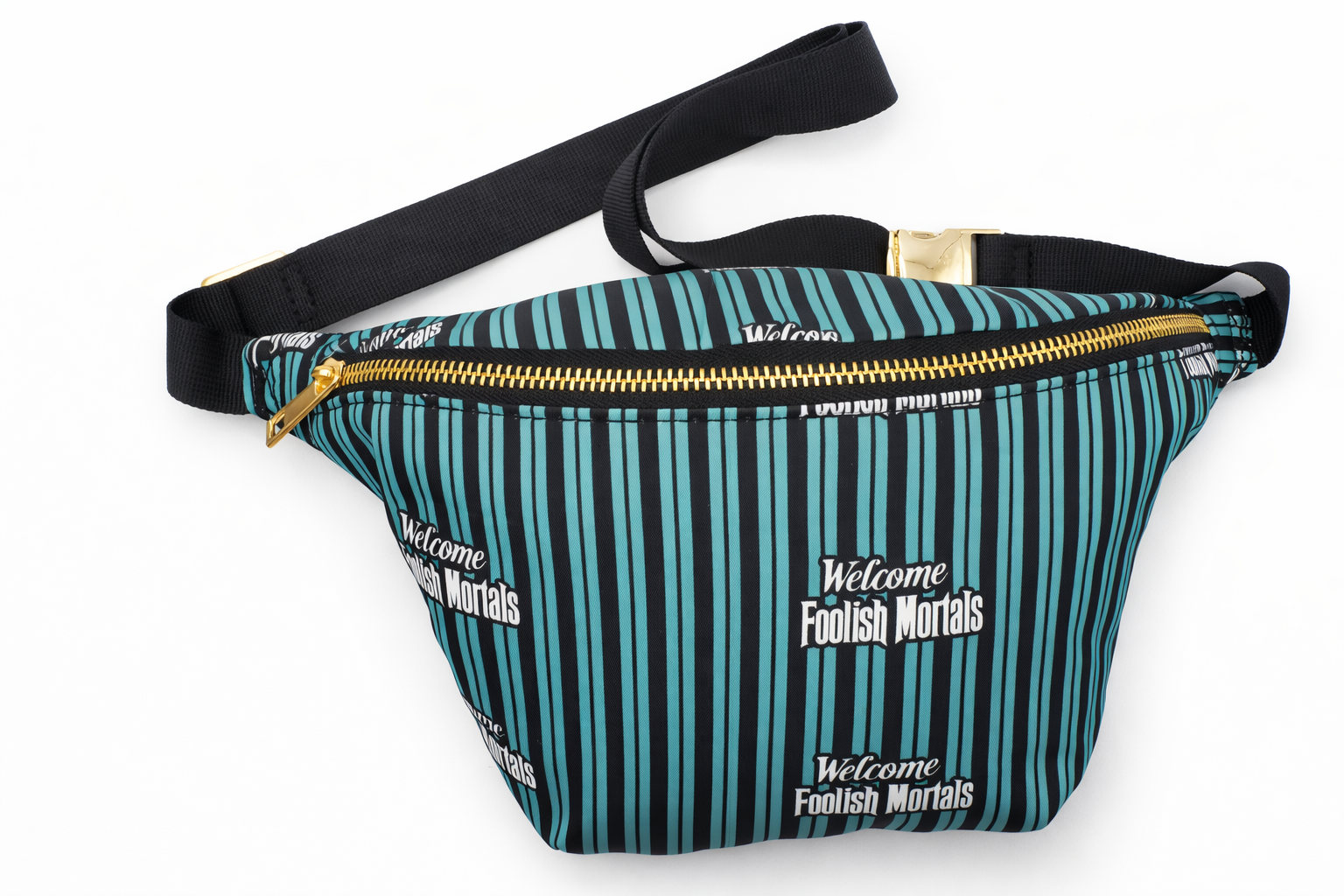 Haunted Mansion Phantom Manor Shoulder Bag - Black | Disney Park Fanny Pack