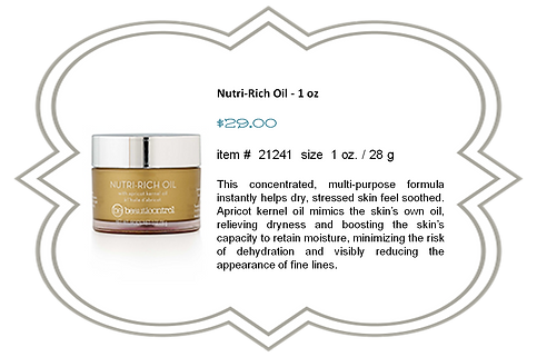 Nutri-Rich Oil - 1 oz