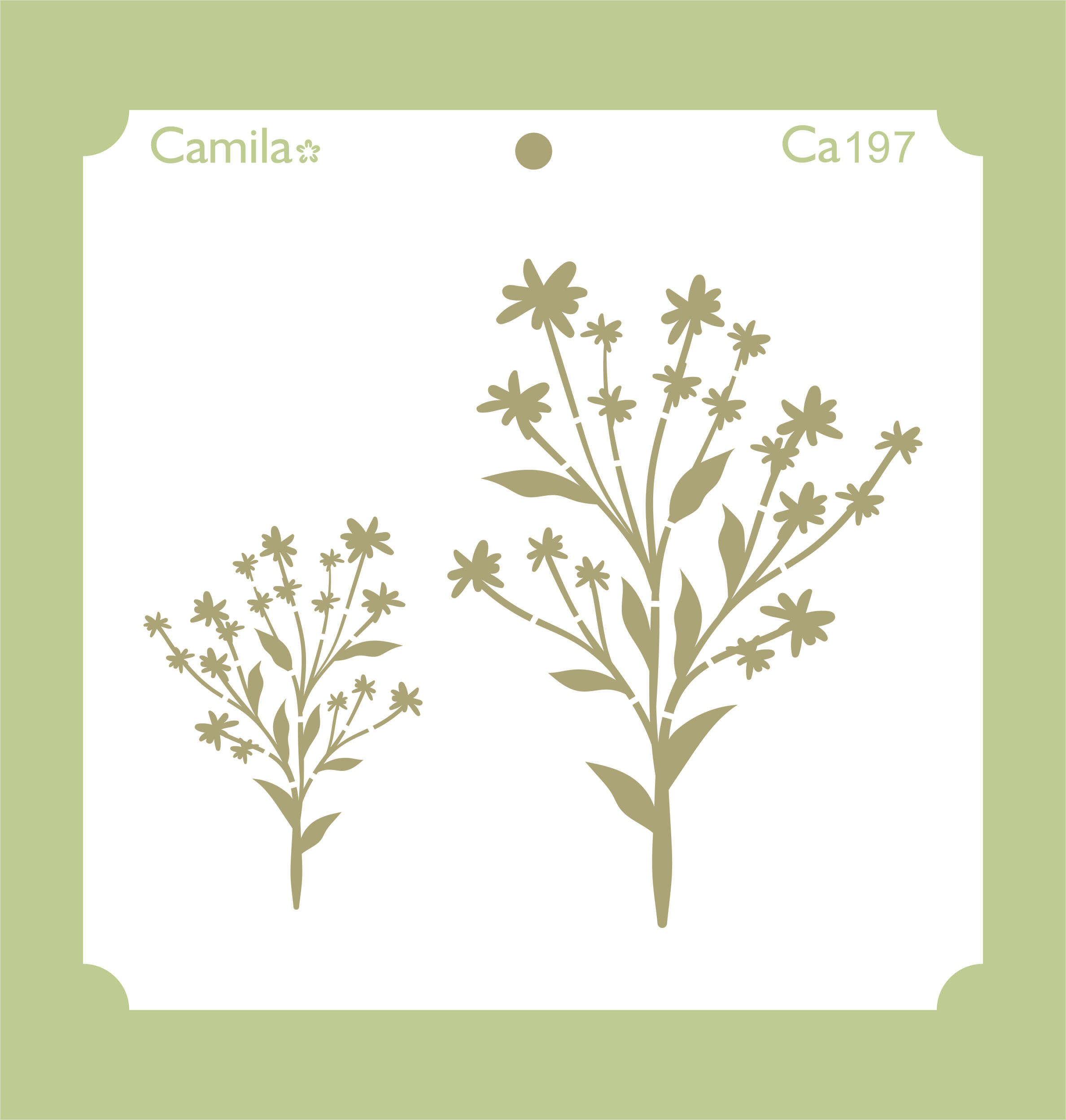 Stencil Camila Ca197