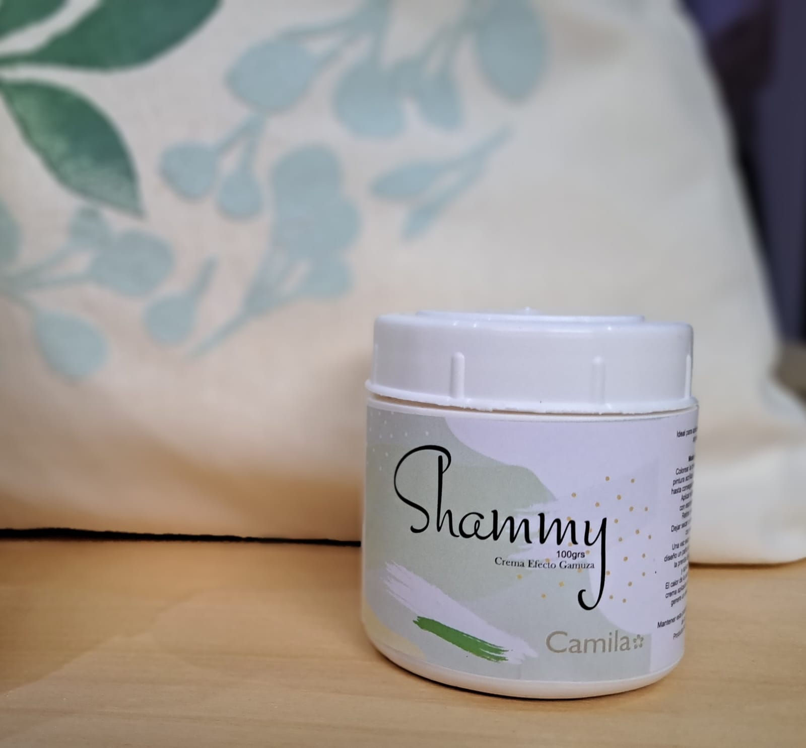 Shammy Crema Efecto Gamuza 100grs