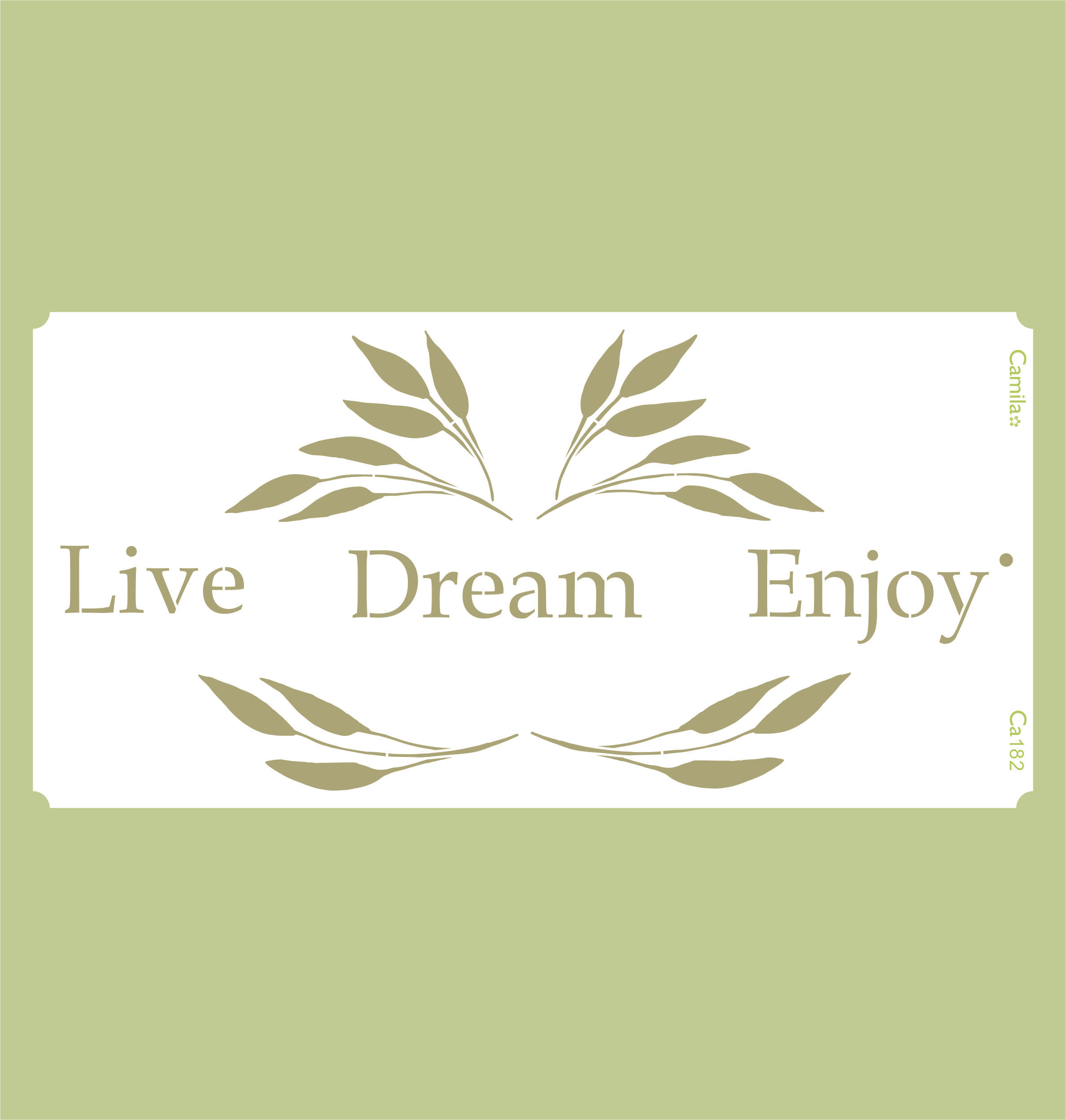 Stencil Camila Ca182