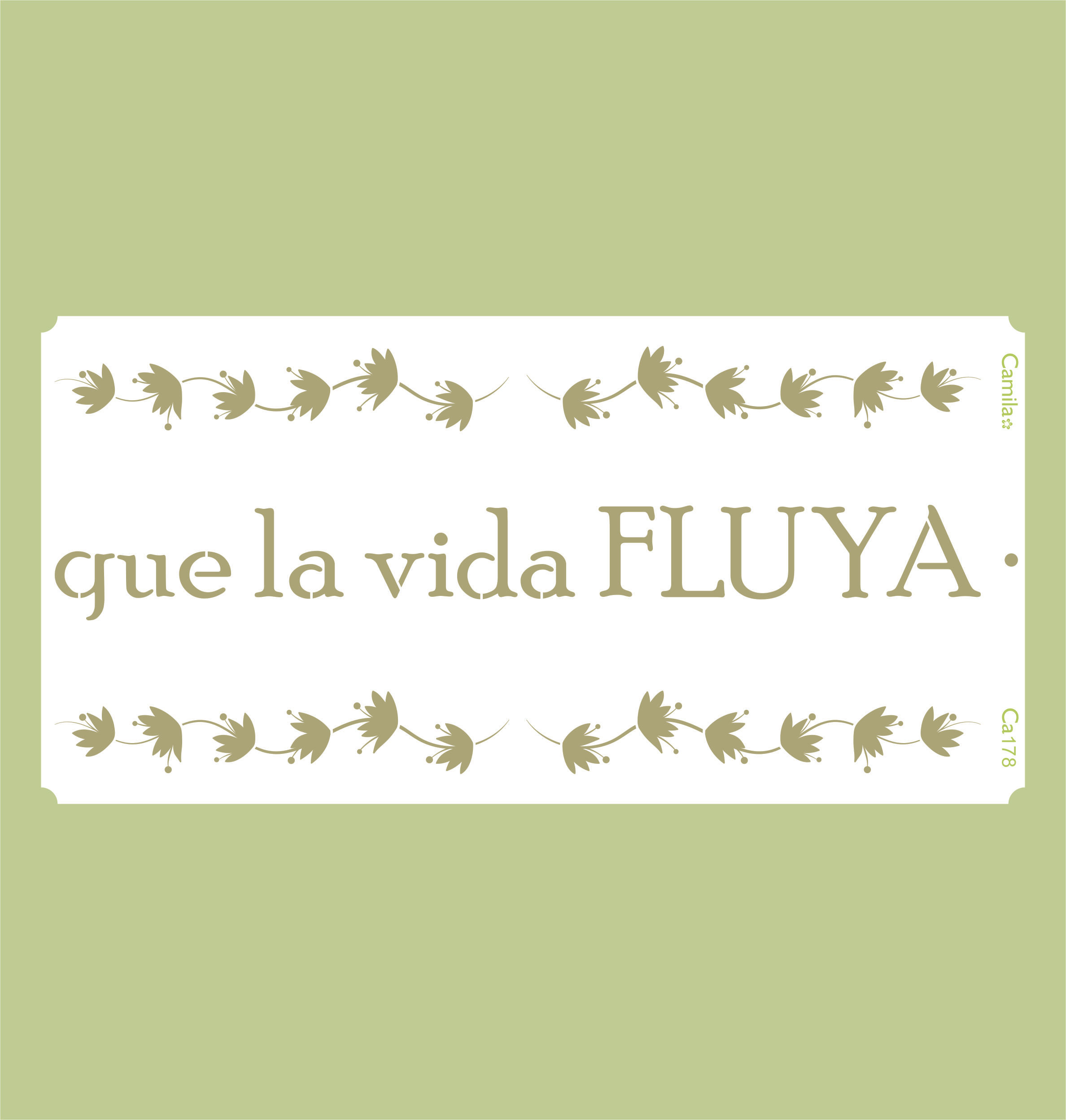 Stencil Camila Ca178