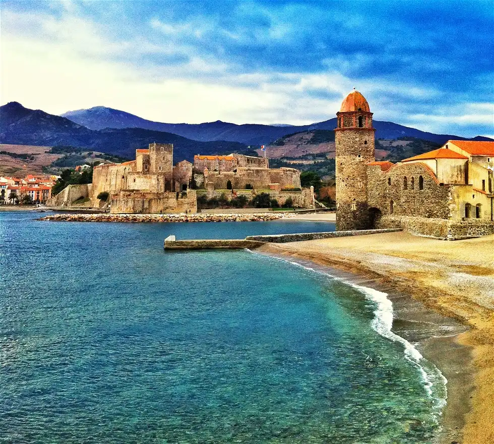 paysage français Collioure