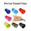 Thumbnail: Two-Way Retractable Cat Tunnel Toy with Bell – Foldable Interactive Play